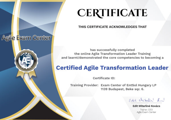 ATL_Certificate_A4_300DPI_AgileExamCenter | Agile Exam Center